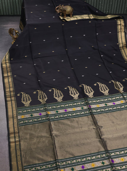Black Soft Silk Saree