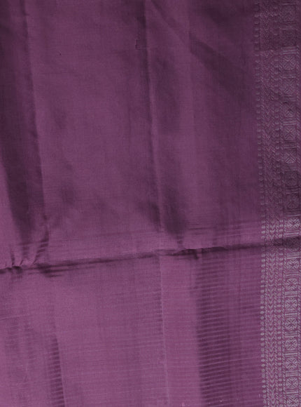 Dark Levender Soft Silk Saree
