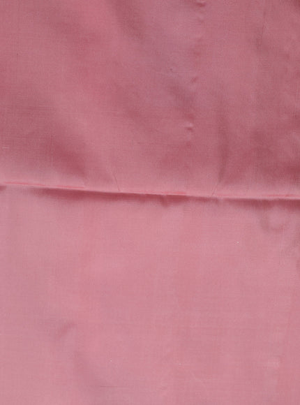 Beige-Peach Soft Silk Saree