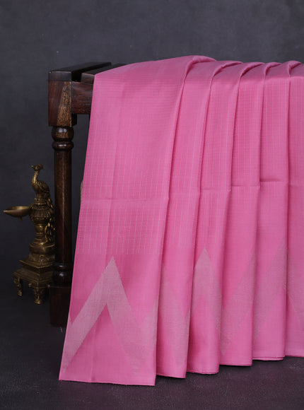 Light Pink Soft Silk Saree