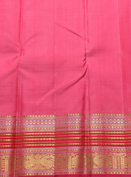 Ferozi - Pink Pure Kanchipuram Silk Saree