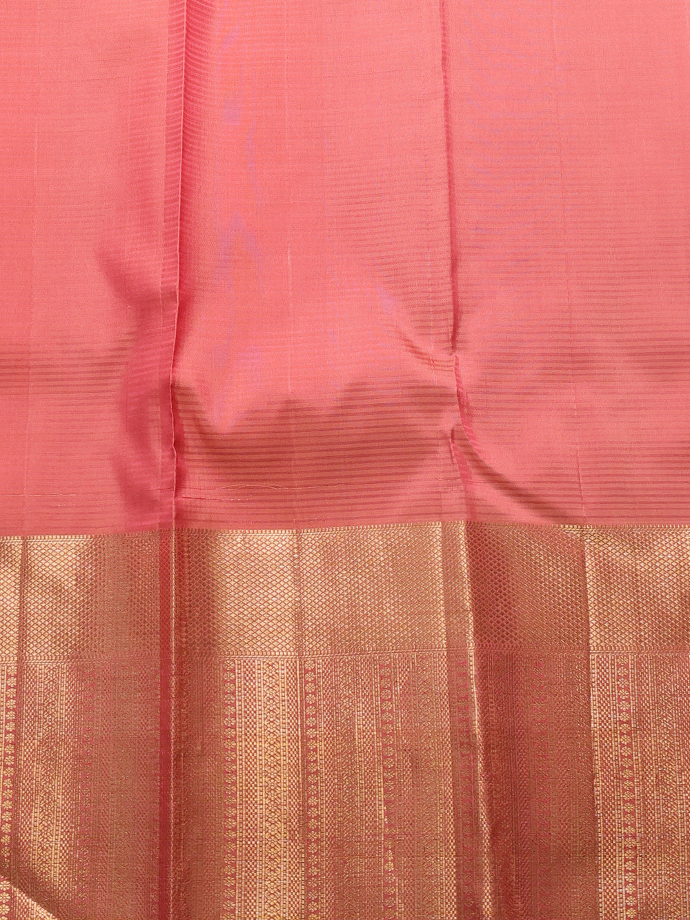 Lilac - Pink Pure Kanchipuram Silk Saree