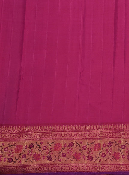 Light Pink- Pink Pure Kanchipuram Silk Saree