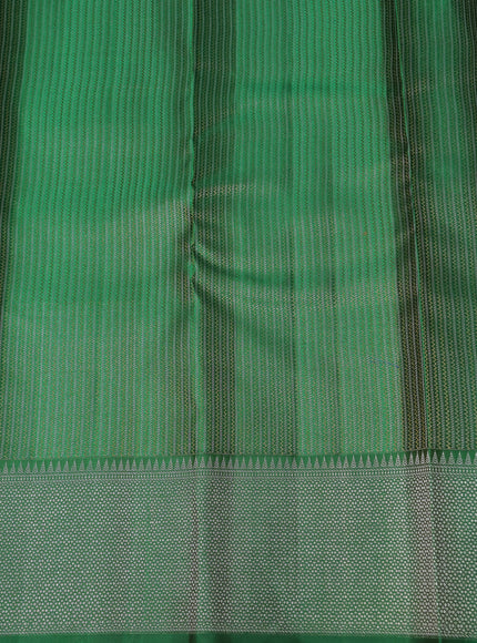 Lime -Green Pure Kanchipuram Silk Saree