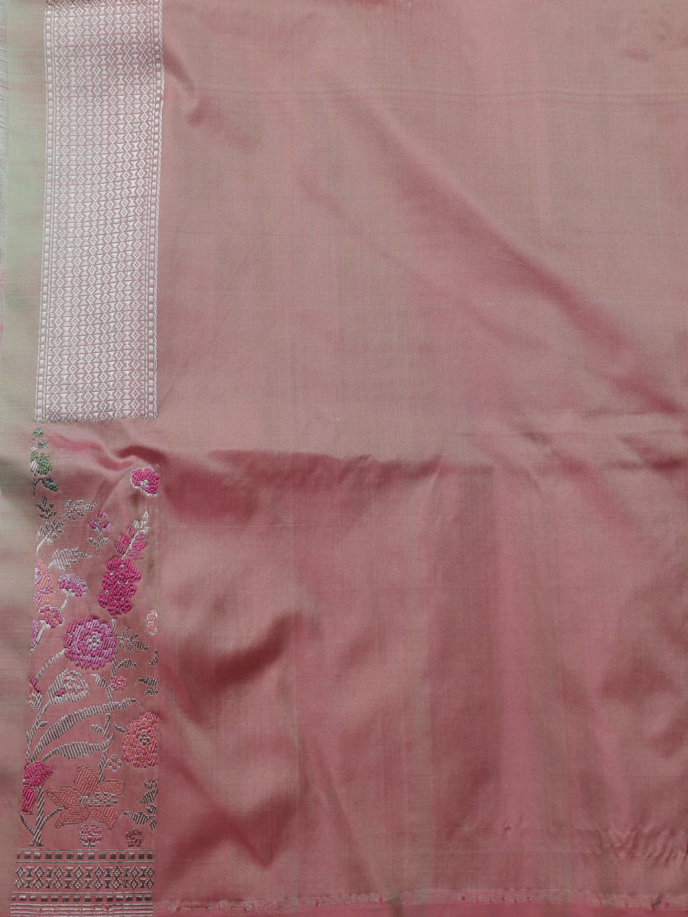 Pista Green Banarasi Silk Saree