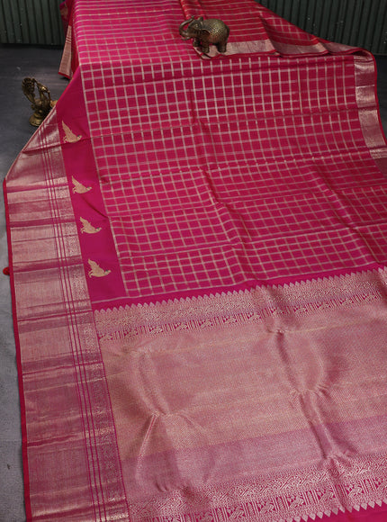 Maroon Pure Kanchipuram Silk Saree