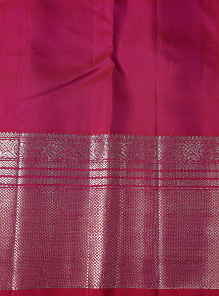 Maroon Pure Kanchipuram Silk Saree
