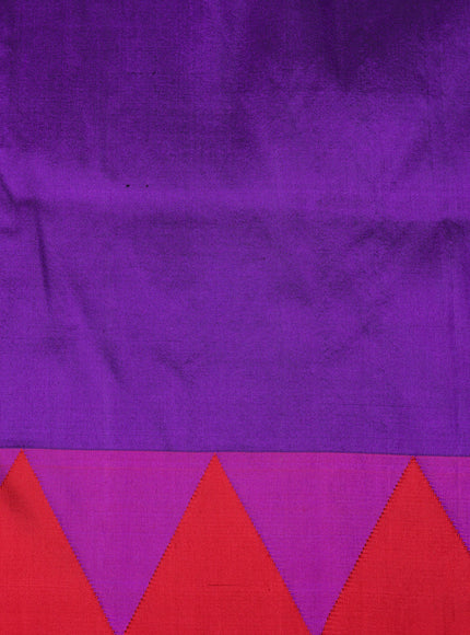 Purple Pure Paithani Saree