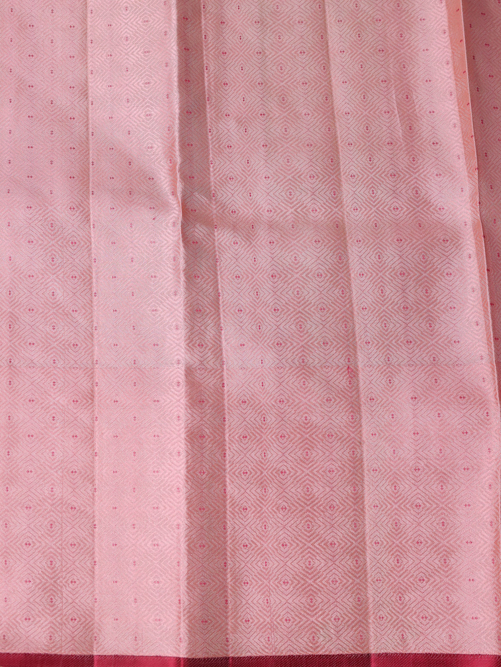 Peach Pure Kanchipuram Silk Saree
