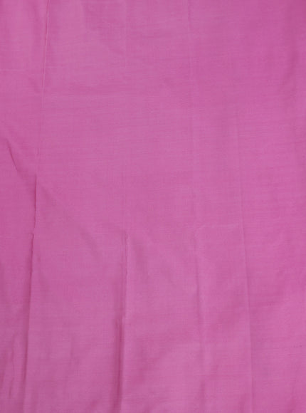 Pink Banarasi Tanchoi Silk Saree