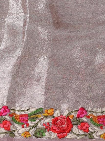 Organza Embroidery Saree