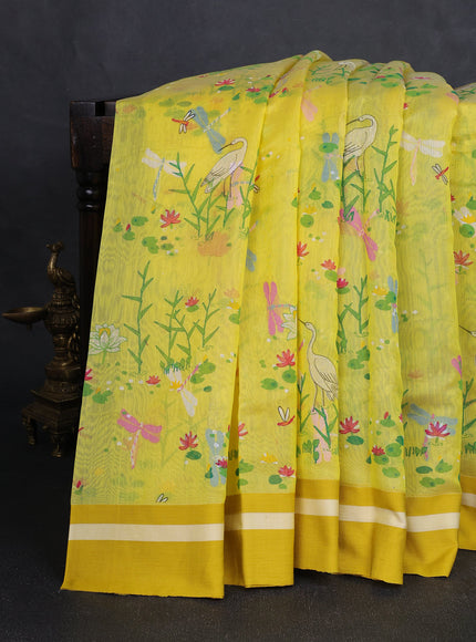 Chanderi Printed Saree