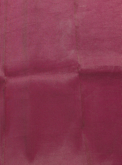 Hot Pink Banarasi Silk Saree
