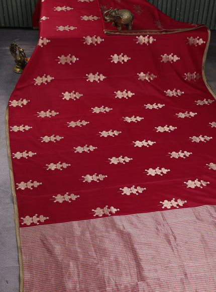 Red Banarasi Silk Saree