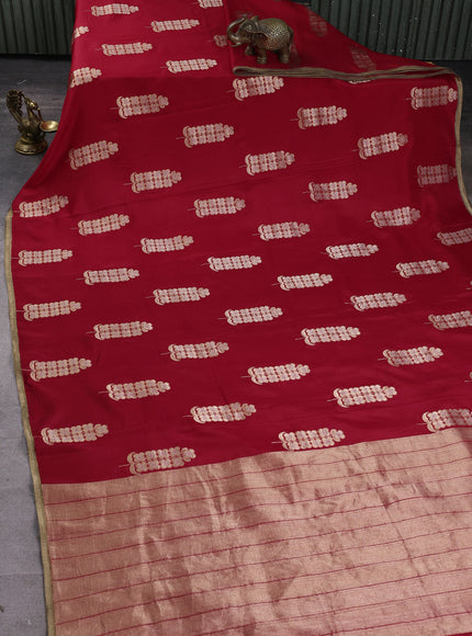 Red Banarasi Silk Saree