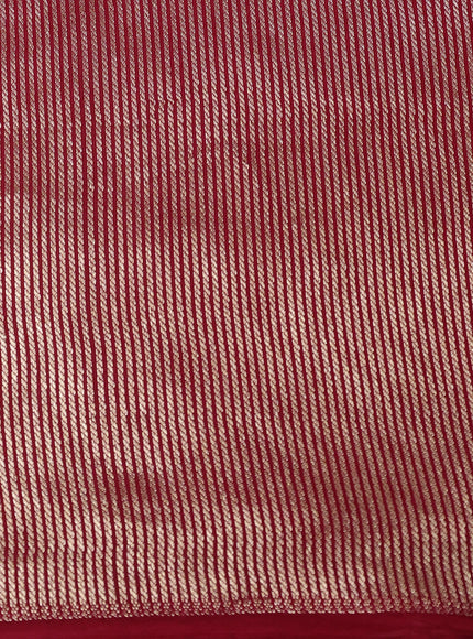 Red Banarasi Silk Saree