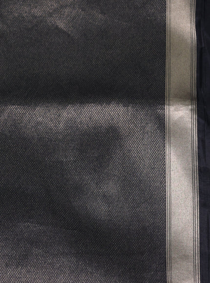 Black Banarasi Silk Saree