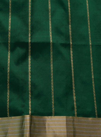Green Banarasi Silk Saree