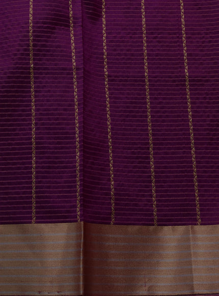 Magenta Pink Banarasi Silk Saree