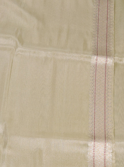 Gold Banarasi Silk Saree