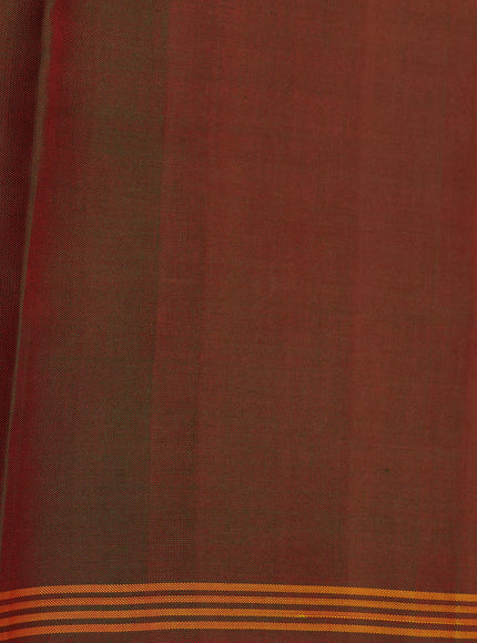Bottle Green - Maroon Embroidery Patola Silk Saree
