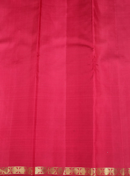 Beige Pure Kanchipuram Silk Saree