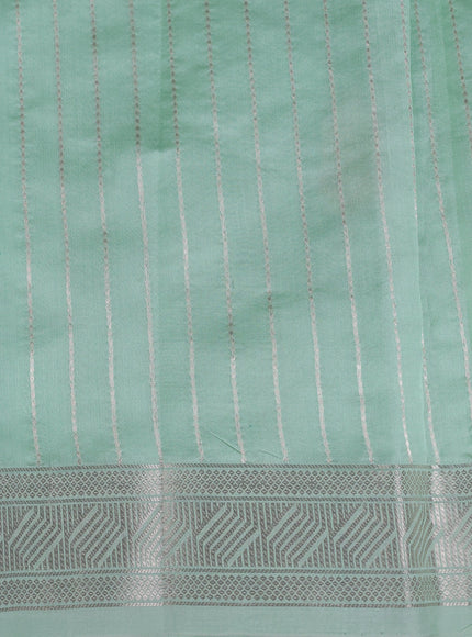 Light Green Banarasi Poona Silk Saree
