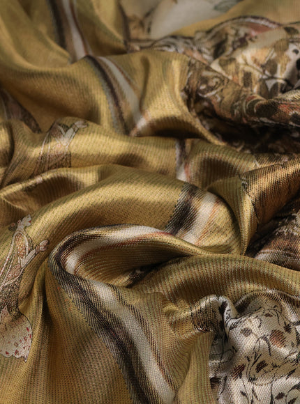 Gold Pure Kanchipuram Silk Saree