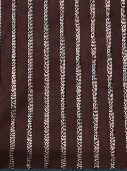 Brown Banarasi Silk Saree