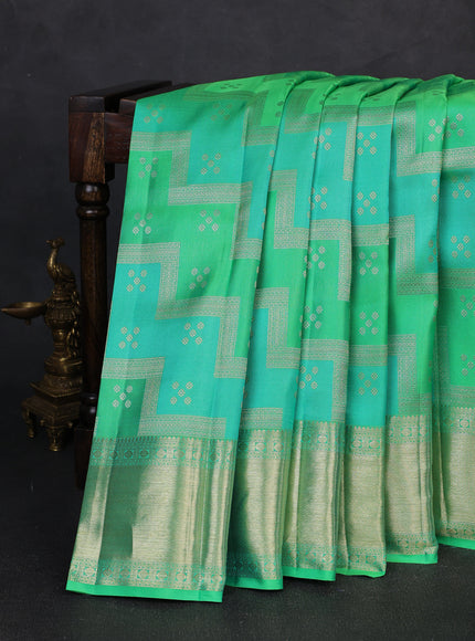 Green Pure Kanchipuram Silk Saree