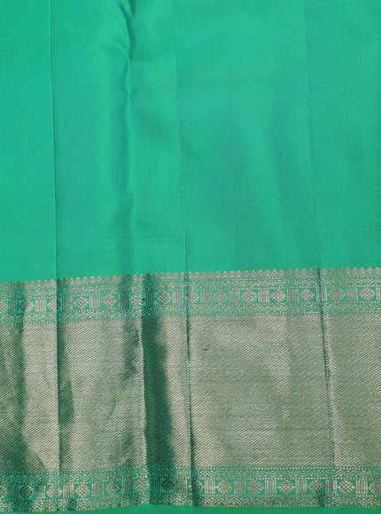 Green Pure Kanchipuram Silk Saree
