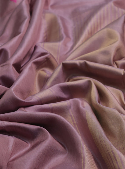 Pastel Pink Ikkat Silk Saree