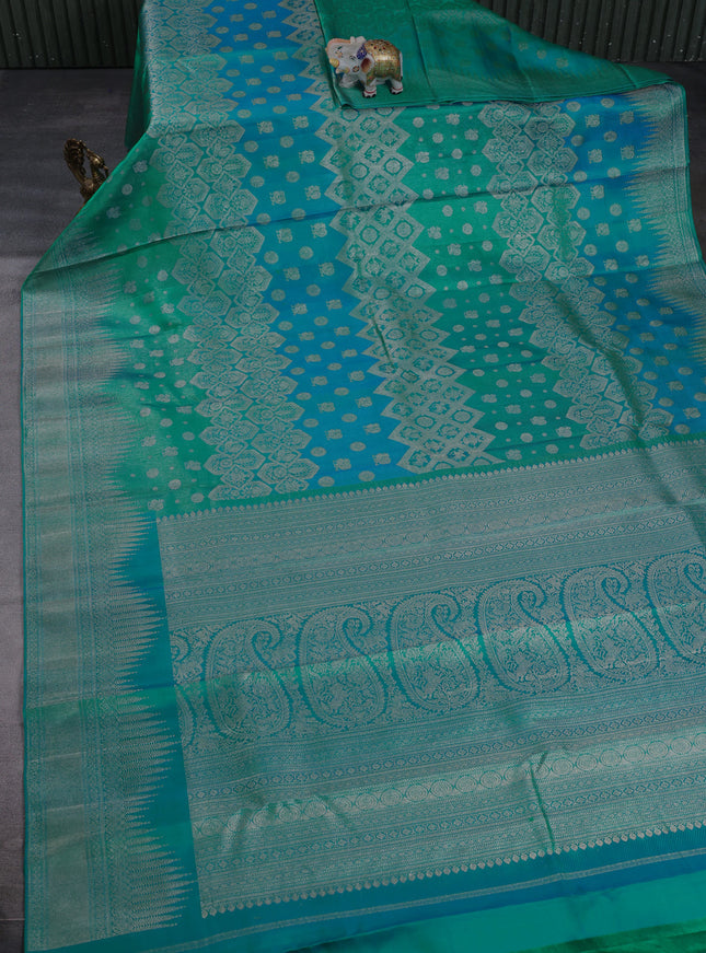 Green Pure Kanchipuram Silk Saree