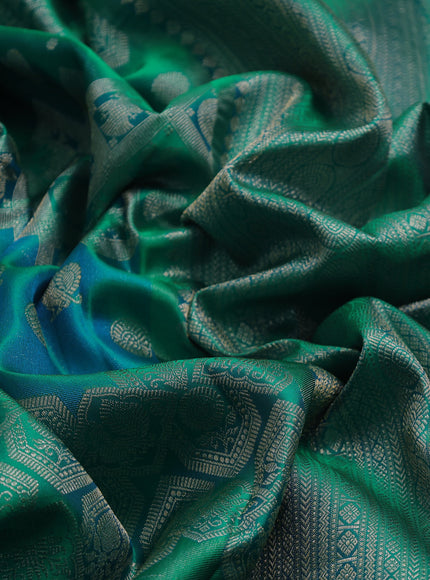 Green Pure Kanchipuram Silk Saree