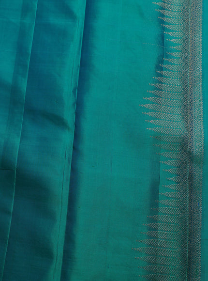 Green Pure Kanchipuram Silk Saree