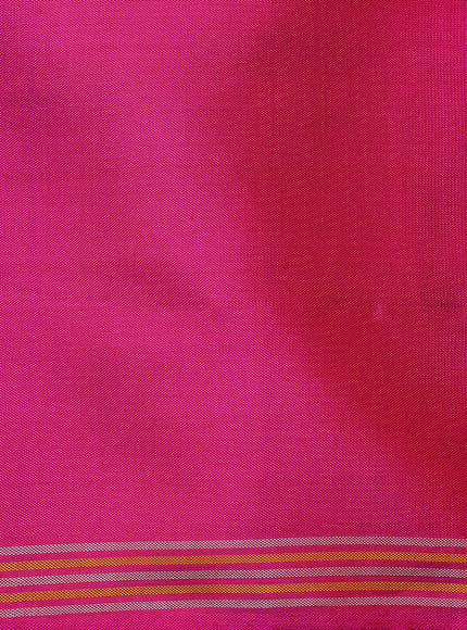 Purple - Pink Ikat Silk Saree