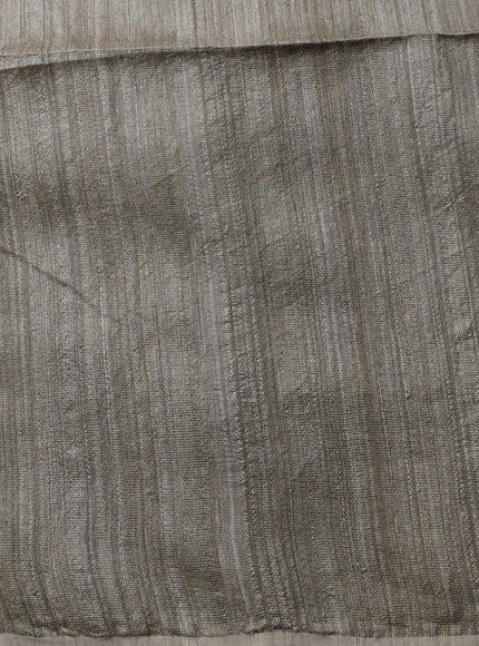 Military Green Matka Tussar Saree