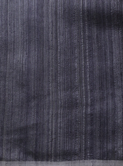 Grey Matka Tussar Saree