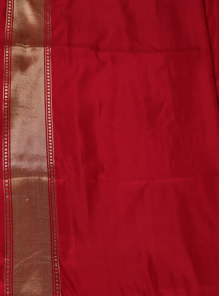 Red Banarasi Silk Saree