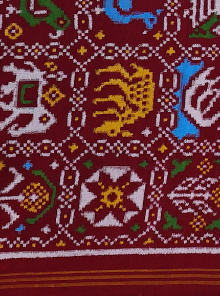Red Patan Patola Silk Saree