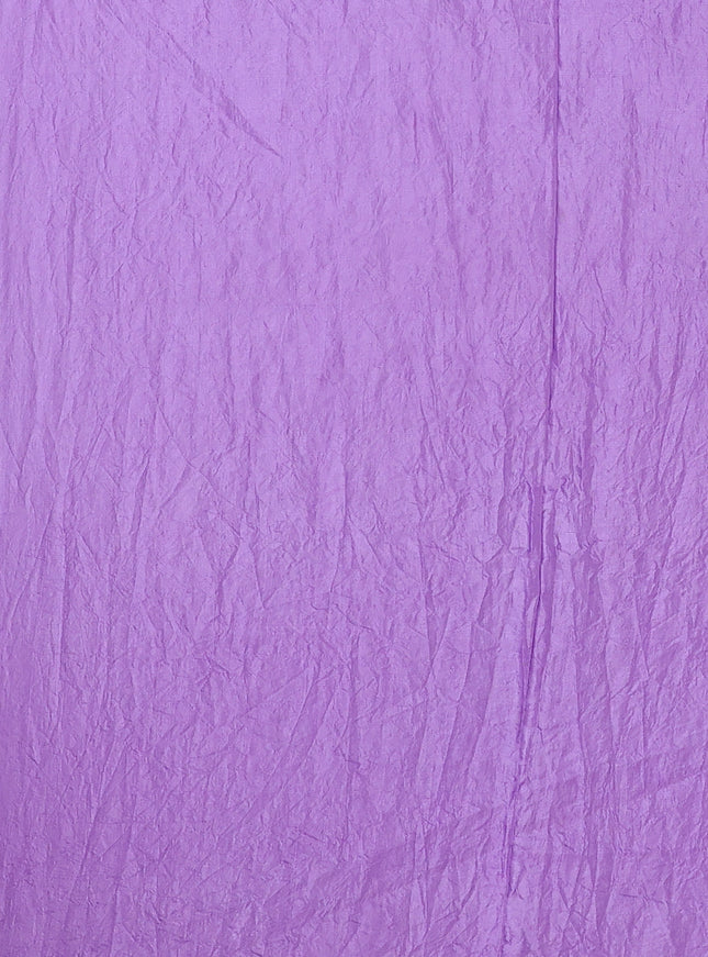 Lavender - Green Bandhani Silk Saree