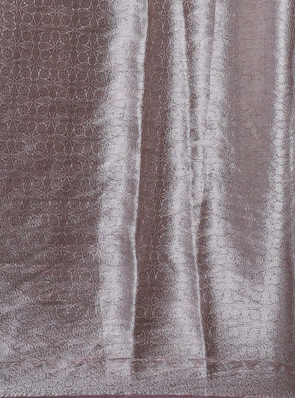 Lavender Organza Sequin Embroidery Saree