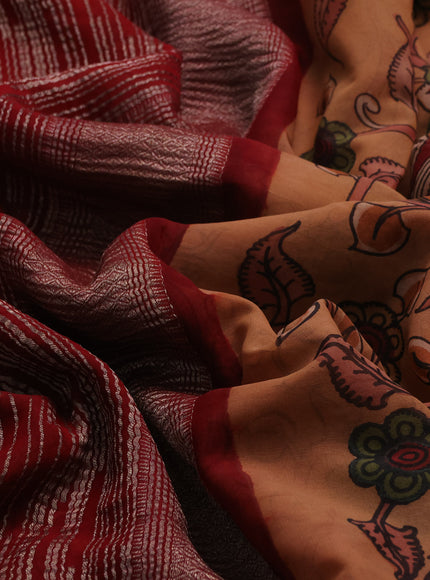 Red Banarasi Georgette Saree