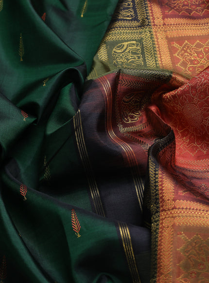 Green Pure Kanchipuram Silk Saree