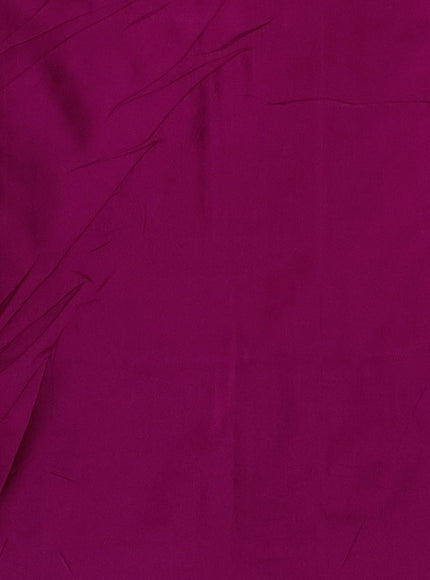 Magenta Pink Banarasi Silk Saree