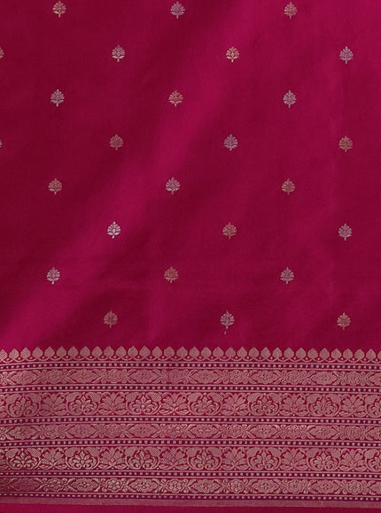 Rosy Brown Banarasi Silk Saree