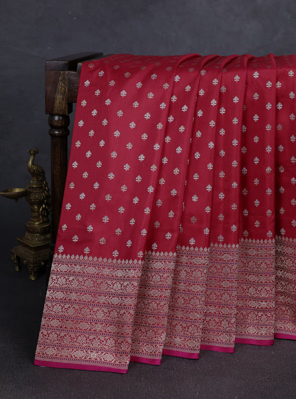 Red Banarasi Silk Saree