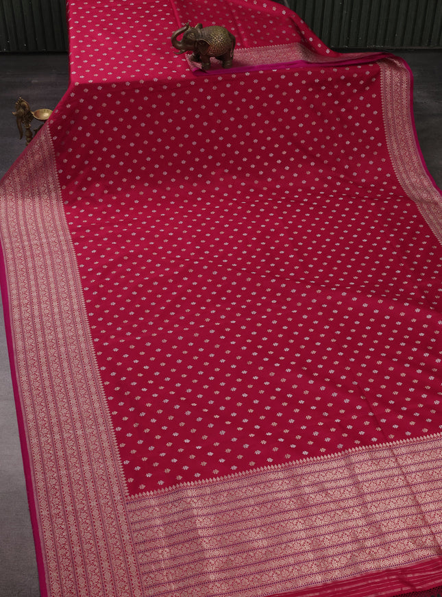 Red Banarasi Silk Saree