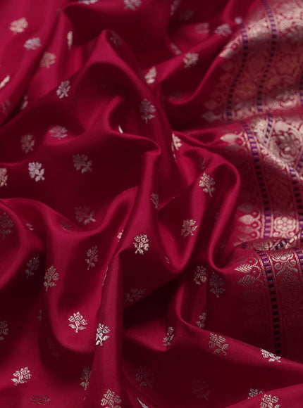 Red Banarasi Silk Saree