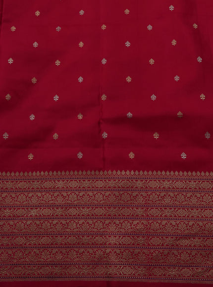 Red Banarasi Silk Saree